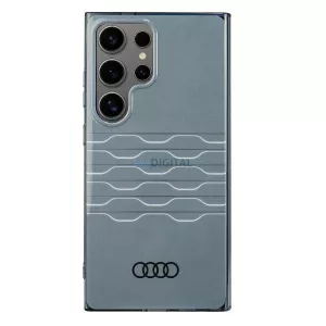 Audi IML Geometric Pattern kemény tok Samsung S24 Ultra S928 AU-IMLS24U-A6/D3-GY - szürke