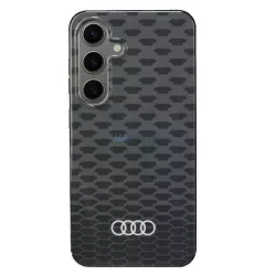   Audi IML-mintás MagSafe tok S24 S921 fekete keménytok AU-IMLMS24-Q5/D3-BK