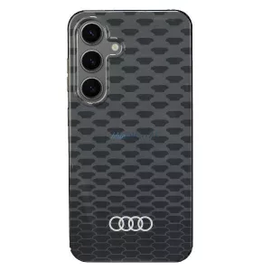 Audi IML-mintás MagSafe tok S24 S921 fekete keménytok AU-IMLMS24-Q5/D3-BK