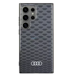 Audi IML-mintás MagSafe tok S24 Ultra S928 fekete keménytok AU-IMLMS24U-Q5/D3-BK