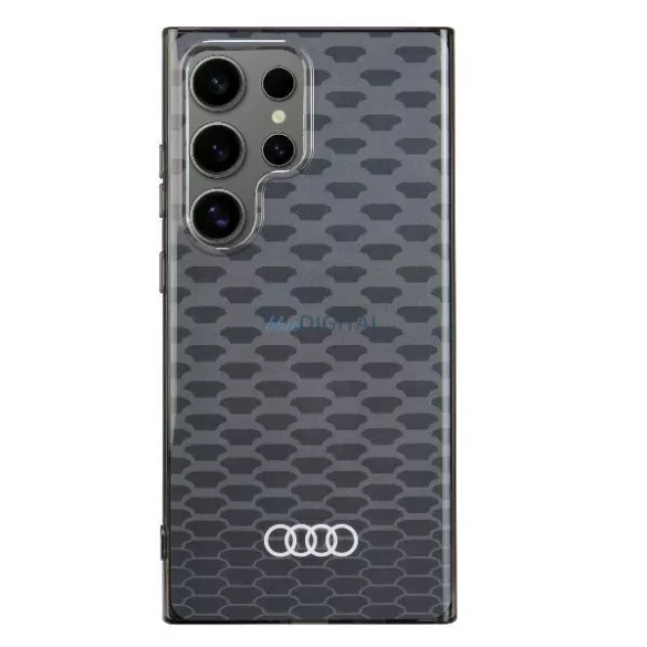 Audi IML-mintás MagSafe tok S24 Ultra S928 fekete keménytok AU-IMLMS24U-Q5/D3-BK