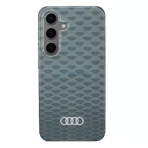 Audi IML-mintás MagSafe tok S24 S921 szürke keménytok AU-IMLMS24-Q5/D3-GY