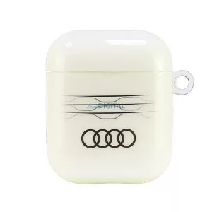 Audi AU-IMLAP-A6/D3-WE IML Geometric Pattern tok AirPods 1 - fehér
