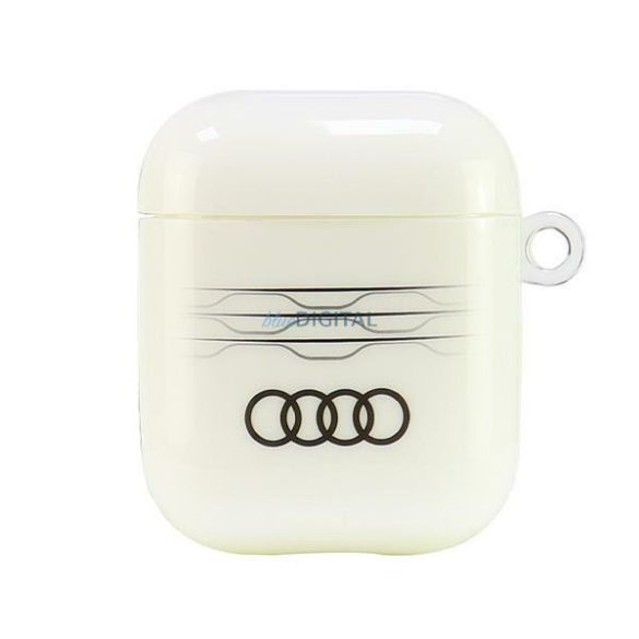 Audi AU-IMLAP-A6/D3-WE IML Geometric Pattern tok AirPods 1 - fehér