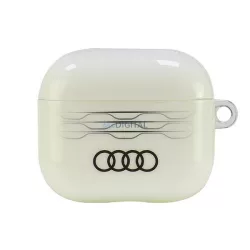   Audi AU-IMLAP3-A6/D3-WE IML Geometric Pattern tok AirPods 3 - fehér