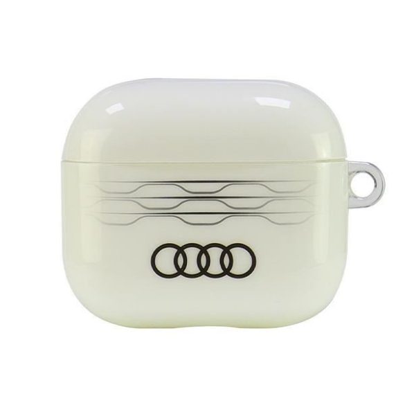 Audi AU-IMLAP3-A6/D3-WE IML Geometric Pattern tok AirPods 3 - fehér