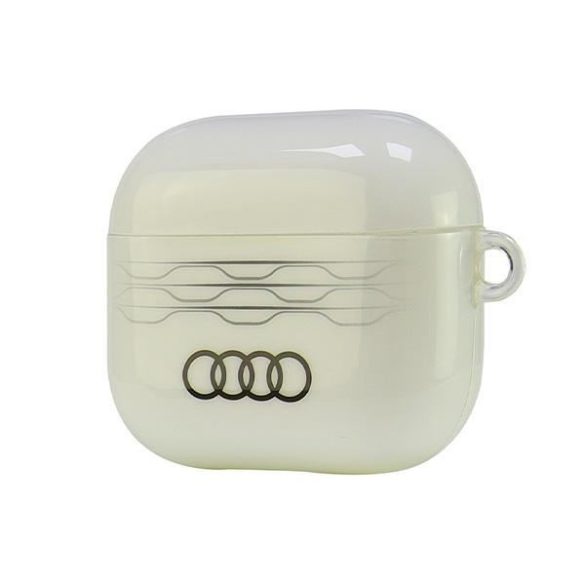 Audi AU-IMLAP3-A6/D3-WE IML Geometric Pattern tok AirPods 3 - fehér