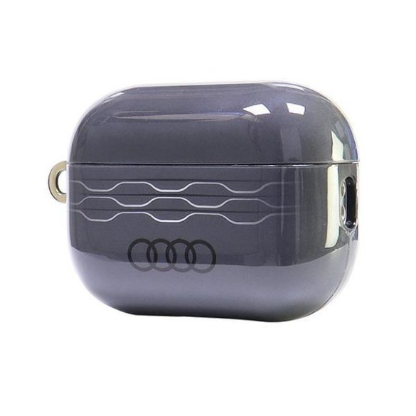 Audi AU-IMLAPP2-A6/D3-GY IML Geometric Pattern tok AirPods Pro 2 - szürke