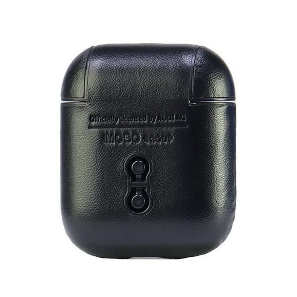 Audi AU-AP-GT/D3-BK Leather Big Logo tok AirPods - fekete