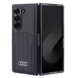   Audi AU-TPUPCMFold6-Q5/D1-BK Synthetic Leather MagSafe keménytok Samsung Galaxy Z Fold6 F956 - fekete