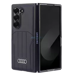   Audi AU-TPUPCMFold6-Q5/D1-BK Synthetic Leather MagSafe keménytok Samsung Galaxy Z Fold6 F956 - fekete