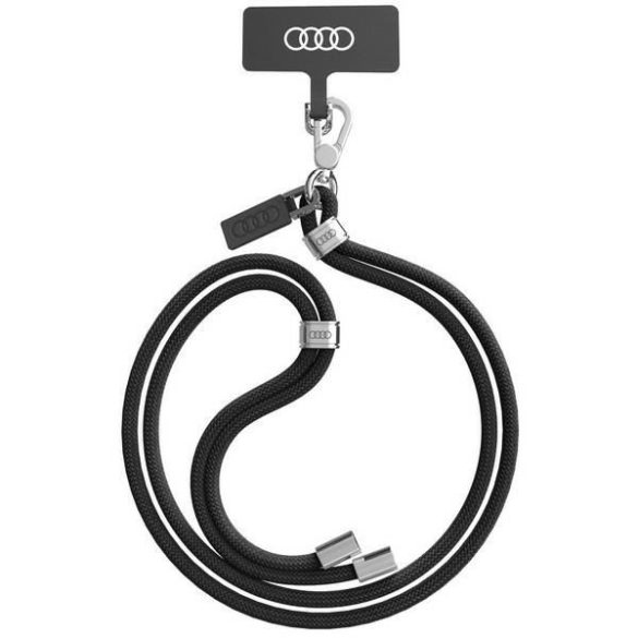 Audi AU-CBL6-R8/D1-BK univerzális nyakpánt 120cm 6mm - fekete