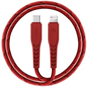 ENERGEA kabel Nyloflex USB-C - Lightning C94 MFI 1.5m piros vörös