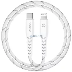 ENERGEA kabel Nyloflex USB-C - Lightning C94 MFI 1,5m fehér