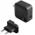 ENERGEA Travelite GAN66 hálózati töltő 1xUSB+2xUSB-C PD-PPS-QC 3.0 66W 2C1A US+EU - fekete