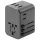 ENERGEA Wall Charger 3xUSB + 2xUSB-C PD-PPS-QC 3.0 35.5W 3A2C 4-in-1 Adapter US/AU/EU/UK Gunmetal Tr