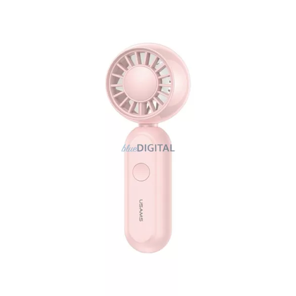 USAMS Folding ZB365 1200mAh Handheld Fan rózsaszín