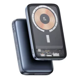   USAMS Powerbank PB67 10000mAh 15W QC3.0+PD mágneses vezeték nélküli gyorstöltő 10KCD18401 (US-CD184)