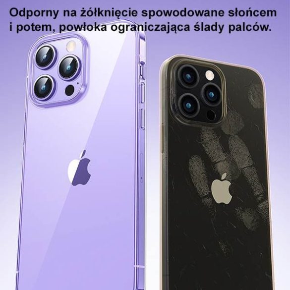 USAMS Tok Primary iPhone 14 Pro 6,1" átlátszó tok