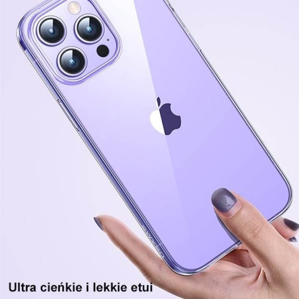 USAMS Tok Primary iPhone 14 Pro 6,1" átlátszó tok