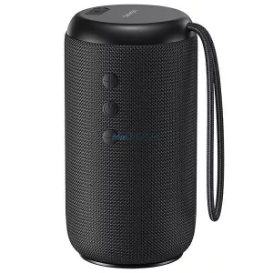 USAMS YC Series, Bluetooth 5.0-kompatibilis, 10 W-os, vízálló vezeték nélküli hangszóró nyakpánttal, fekete, YC01