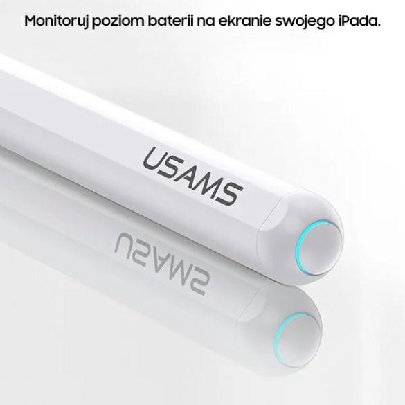 USAMS Active Touch Sensitive Pen mágneses ceruza, fehér