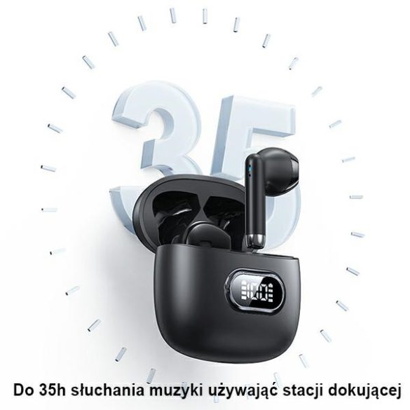 USAMS fülhallgató Bluetooth 5.3 TWS IA II Series vezeték nélküli fehér BHUIAII02 (USAMS-IAII15)