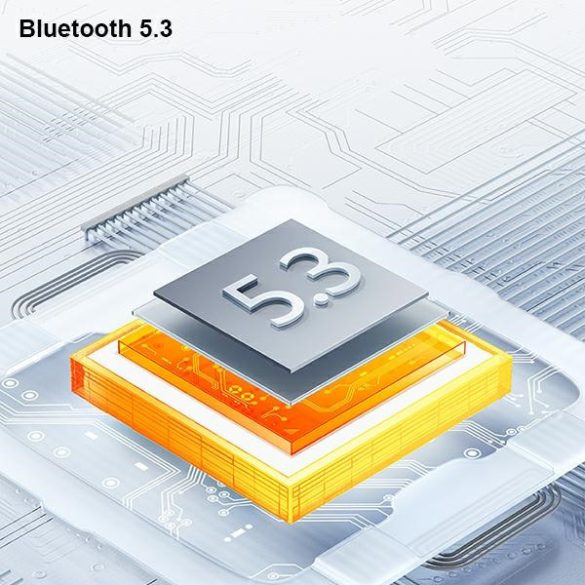 USAMS fülhallgató Bluetooth 5.3 TWS IA II Series vezeték nélküli fehér BHUIAII02 (USAMS-IAII15)