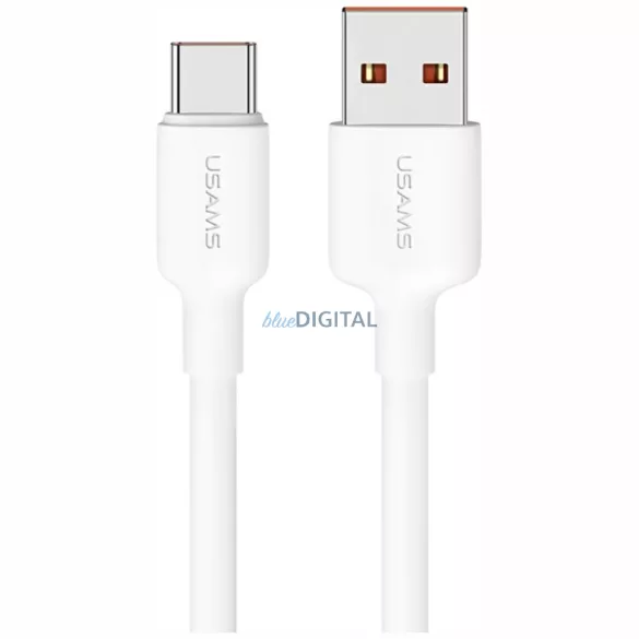 Kábel USAMS US-SJ603 U84 3A USB-C USB-A 3m fehér