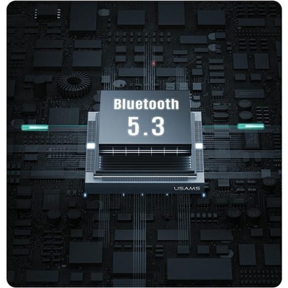 USAMS fülhallgató Bluetooth 5.3 TWS X-don Series vezeték nélküli fekete BHUENCXD01 (US-XD19)