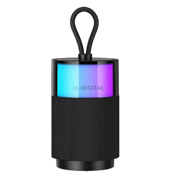 USAMS Bluetooth-hangszóró 5.3 YIN Series/fekete YX12YX01 (US-YX012)