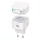 USAMS töltő, 1xUSB-C, behúzható Lightning-kábellel (csak a fejrész), PD+QC 35 W, Gan gyorstöltés, fehér