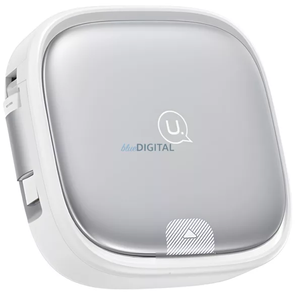 USAMS 3 az 1-ben kábel dobozban MicroUSB/USB-C/Lightning 60W ezüst SJ650USB02 (US-SJ650)