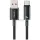 Kábel USAMS Cloud Series US-SJ658 6A USB-A USB-C 1,2m fekete