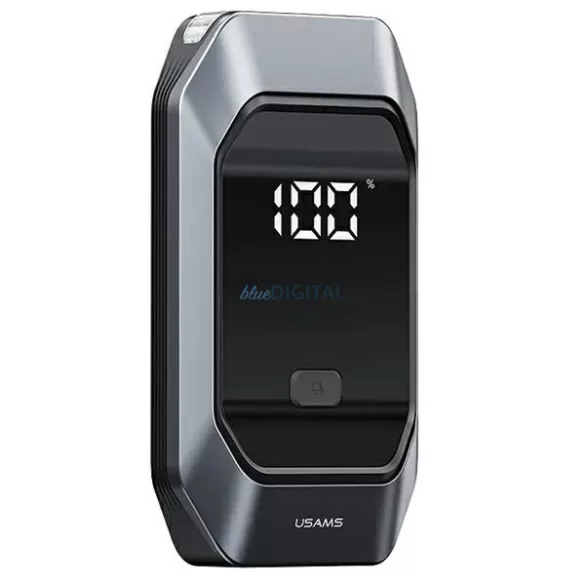 USAMS Jumpstarter powerbank 8000mAh beépített zseblámpával (US-ZB284) - fekete