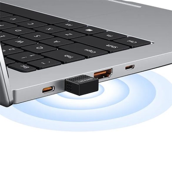 USAMS USB Bluetooth adapter fekete ZB285SPQ01 (US-ZB285)