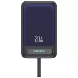   USAMS CD219 XM Series MagSafe-kompatibilis powerbank 10000mAh - fekete