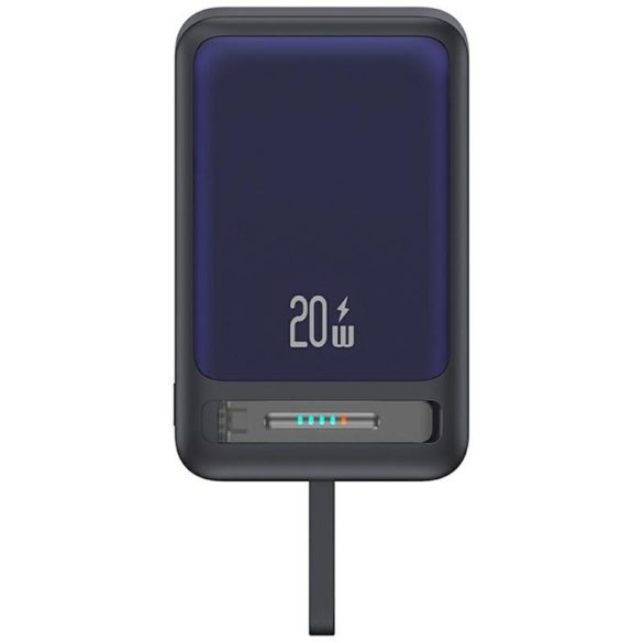 USAMS CD219 XM Series MagSafe-kompatibilis powerbank 10000mAh - fekete