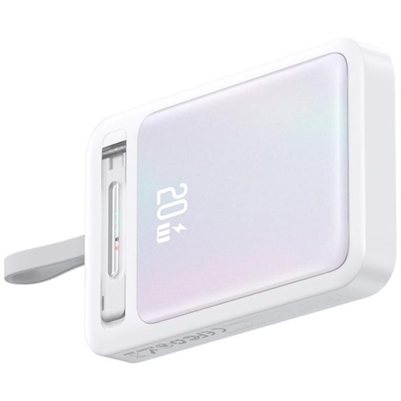 USAMS CD219 XM Series MagSafe-kompatibilis powerbank 10000mAh - fehér