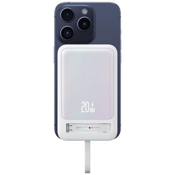 USAMS CD219 XM Series MagSafe-kompatibilis powerbank 10000mAh - fehér