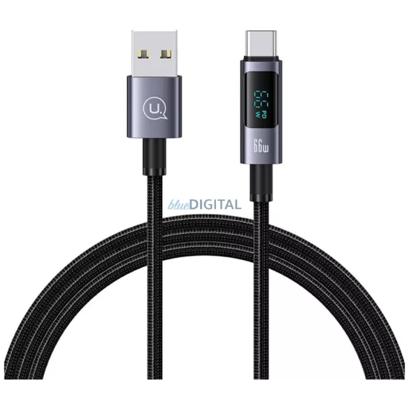 Kábel USAMS Sufeng sorozat US-SJ673 66W 6A gyors töltés USB-C - USB-A 1,2m matt