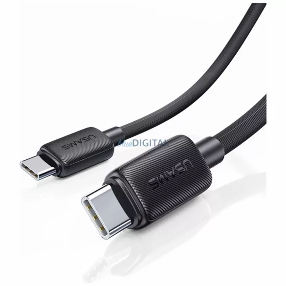 Kábel USAMS KY sorozat US-SJ691 60W USB-C USB-C-re 1m fehér