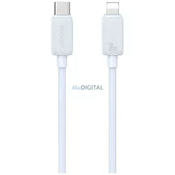   Kábel USAMS KY sorozat US-SJ692 30W USB-C Lightning 1m fehér