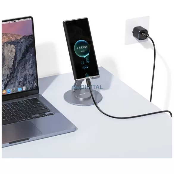 Kábel USAMS KY sorozat US-SJ693 3A USB-C USB-A 2m fehér