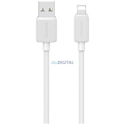   Kábel USAMS KY sorozat US-SJ694 2.4A Lightning USB-A 2m fehér