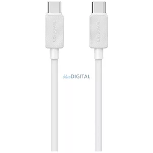 Kábel USAMS KY sorozat US-SJ696 60W USB-C USB-C-re 2m fehér