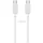 Kábel USAMS KY sorozat US-SJ696 60W USB-C USB-C-re 2m fehér