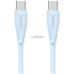 Kábel USAMS Green Series SJ716 60W USB-C USB-C 1m kék