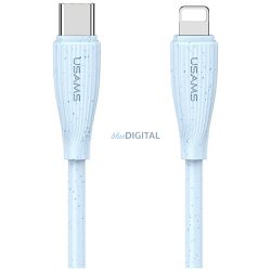 Kábel USAMS Green Series SJ717 30W USB-C Lightning 1m kék