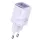 USAMS CC251 30 W-os GaN USB-CFast töltő, HC Series, lila, CC251TC03